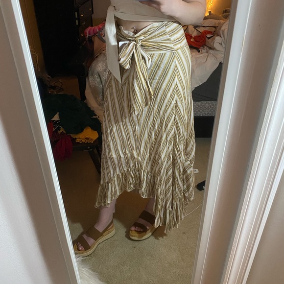 FreePeople striped long skirt BRAND NEW - Picture 2 of 5